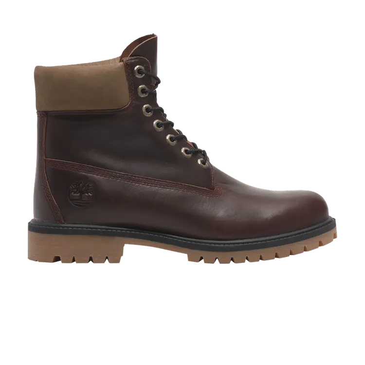 

Ботинки Timberland 6 Inch Heritage Premium Waterproof Boot Root Beer, красный