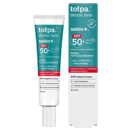 

Крем для лица Topa Dermo Face Sebio+ с SPF50+ PA++++ - 40ml