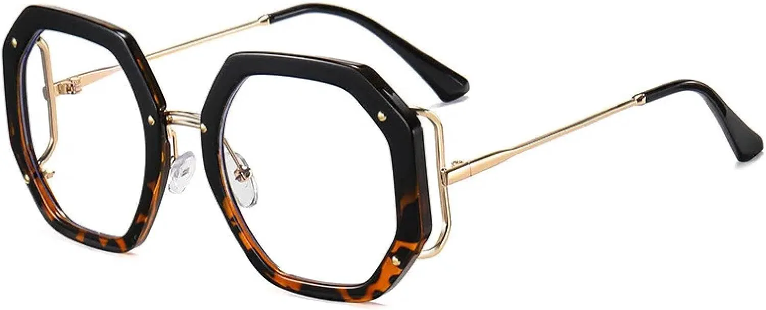 

Солнцезащитные очки с защитой от УФ-излучения UV400 | Большой размер | Для женщин и мужчин | Для занятий спортом на открытом воздухе и вождения DSVIGF, Black Leopard