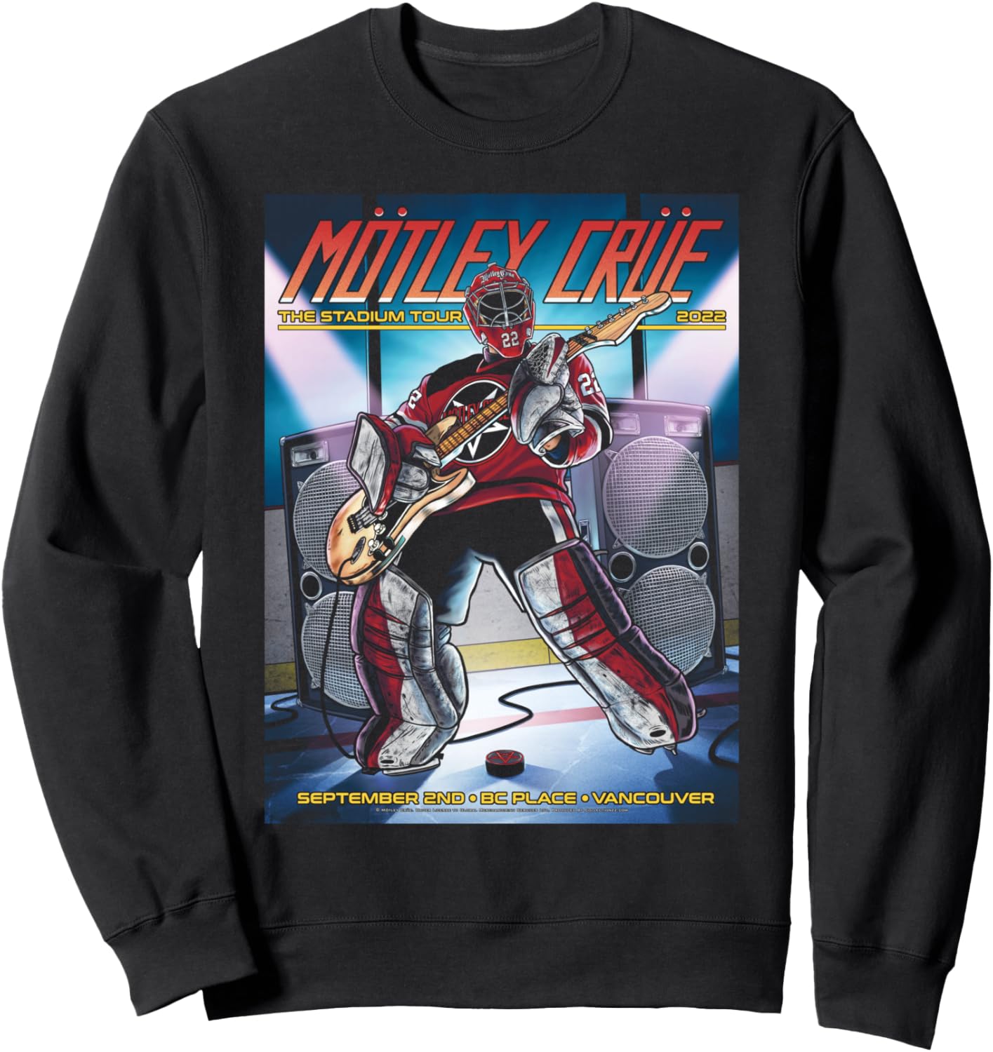 

Толстовка Mtley Cre - The Stadium Tour Vancouver, черная, размер S Motley Crue Official, Черный, Толстовка Mtley Cre - The Stadium Tour Vancouver, черная, размер S Motley Crue Official