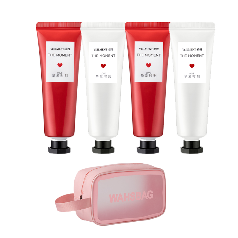 

ONTHEBODY Защитный матовый гель для душа bambooshine 50мл*2 + лосьон для тела 50мл*2 с розовой косметичкой в подарок