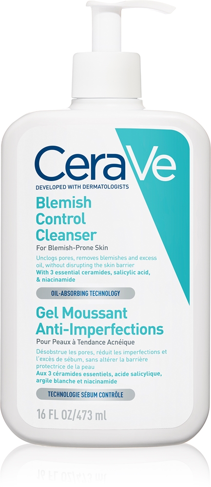 

Очищающий гель для контроля несовершенств кожи, склонной к появлению прыщей и угрей Cerave, 473 мл