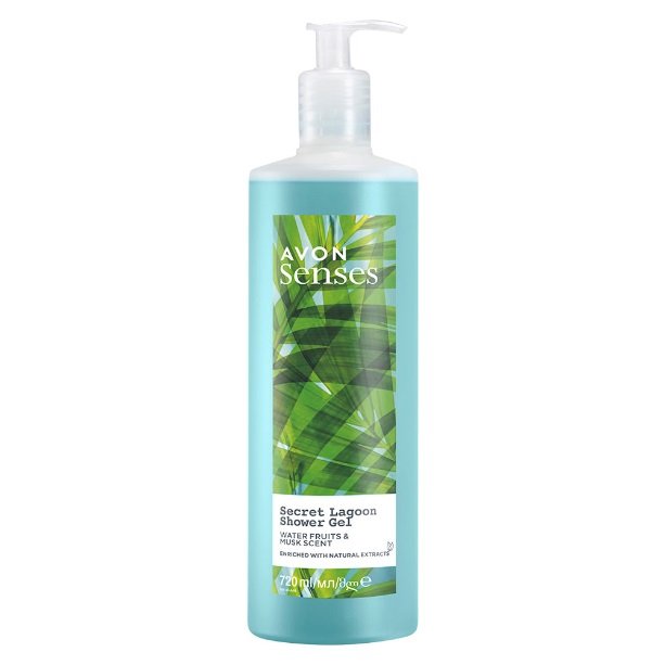 

Avon, Senses, гель для душа Lagoon XXL Melon, 720 мл