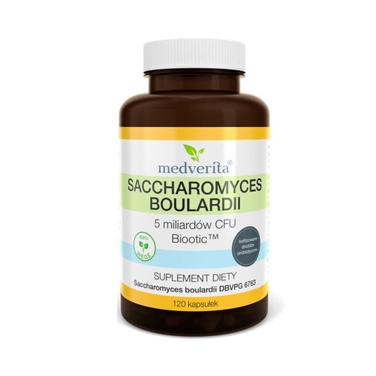 

Medverita, Saccharomyces Boulardii 120 капсул