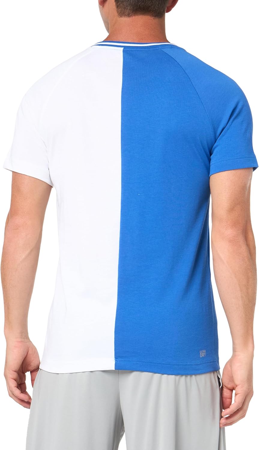 Футболка Lacoste Men's Sport Tennis x Daniil Medvedev Ultra Dry, Ladigue Blue/White, 3X-Large — фото 2
