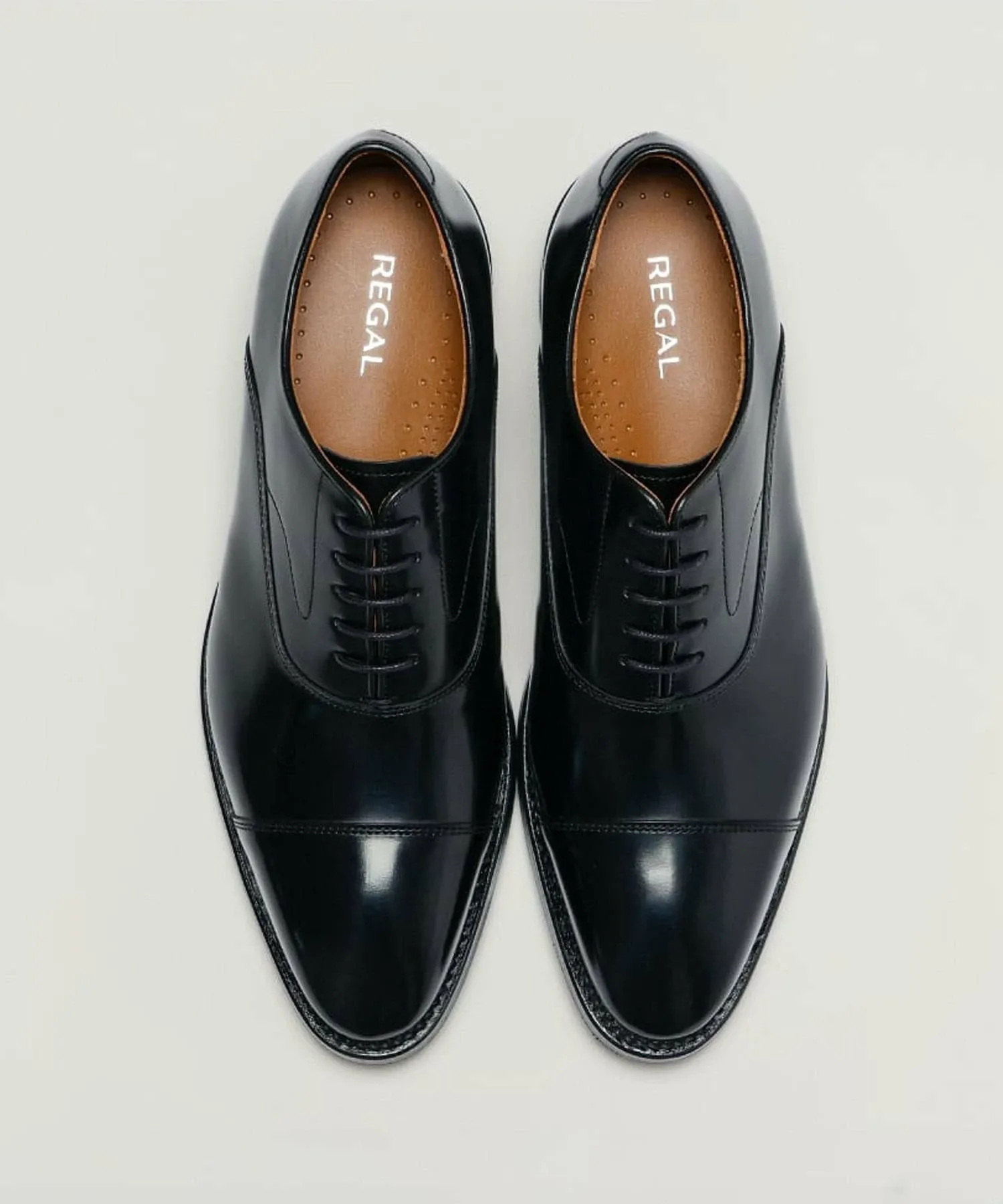 Деловые туфли Regal 31JL с прямым носком, черные Regal, black