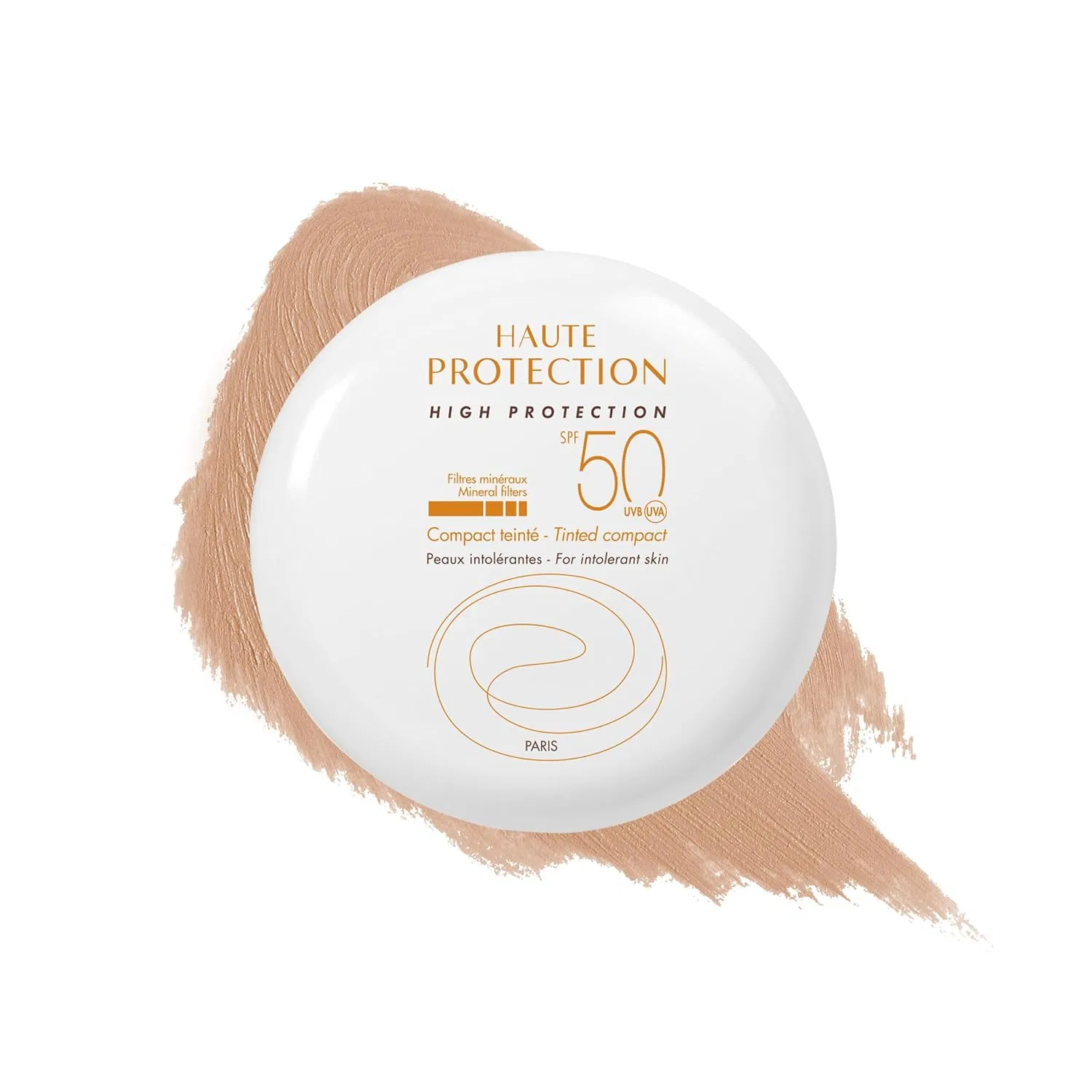 Компактная тональная основа «Compact Coloured SPF50 Clay Sand» от Avène Avene