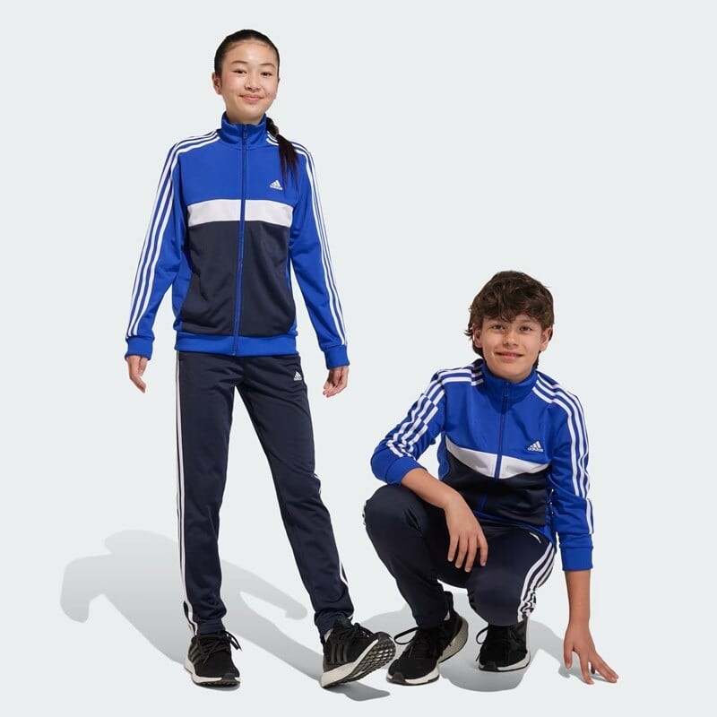 

Детский спортивный костюм первой необходимости 3 полоски tiberio Adidas, черный