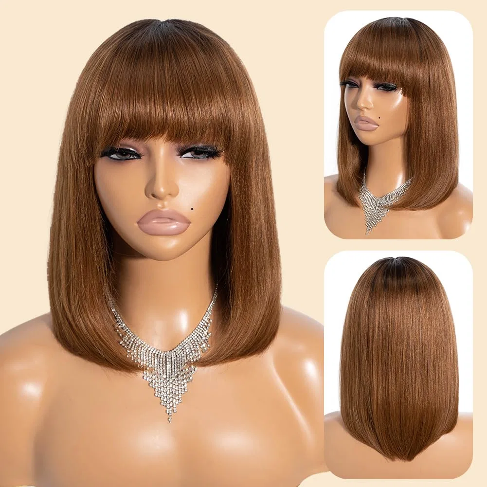 Женский парик «Short Bob» из натуральных бразильских волос от Joedir Hair Joedir, Tt1B/30
