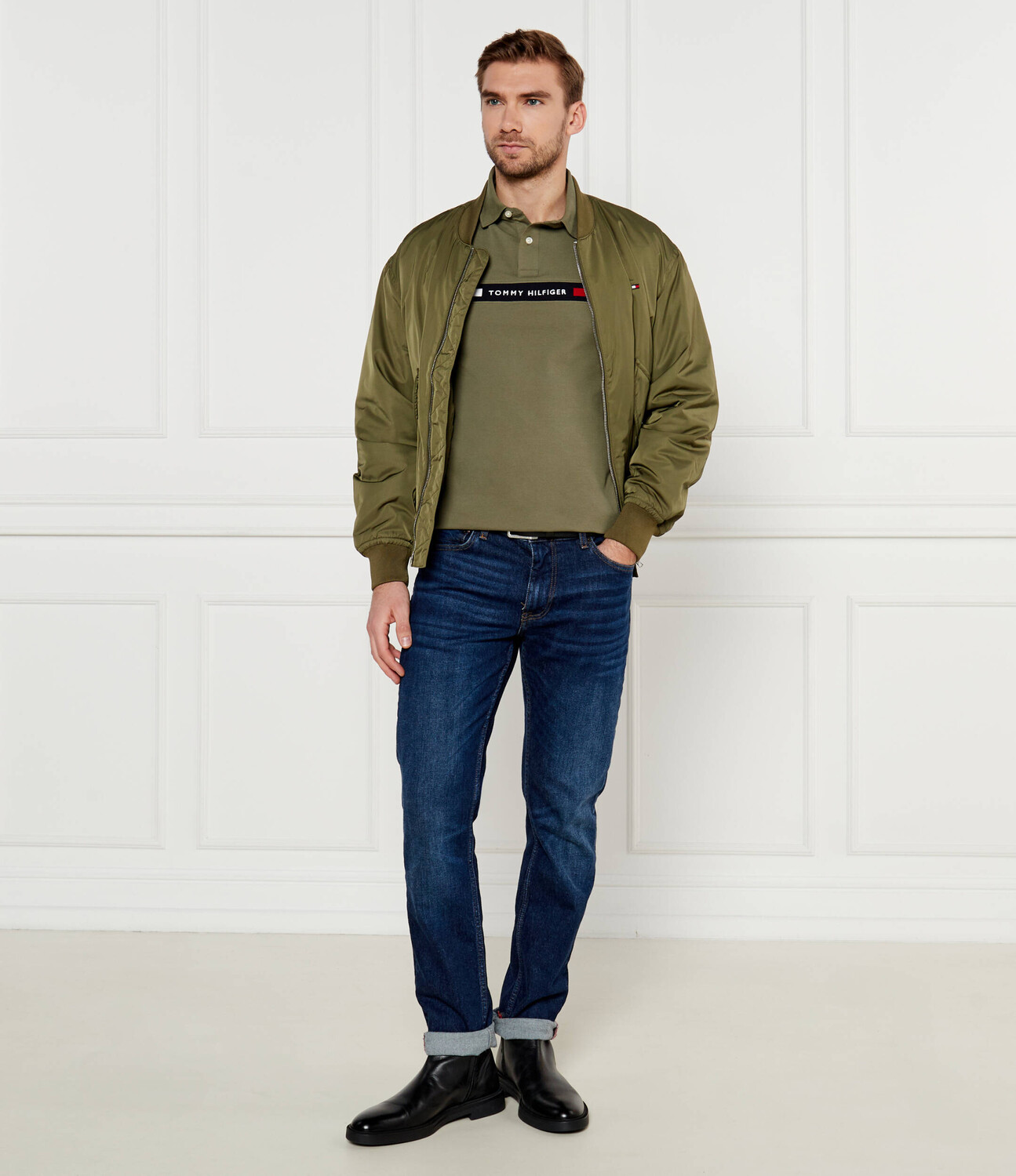 Куртка Tommy Hilfiger Regular Fit, цвет cachi — фото 2