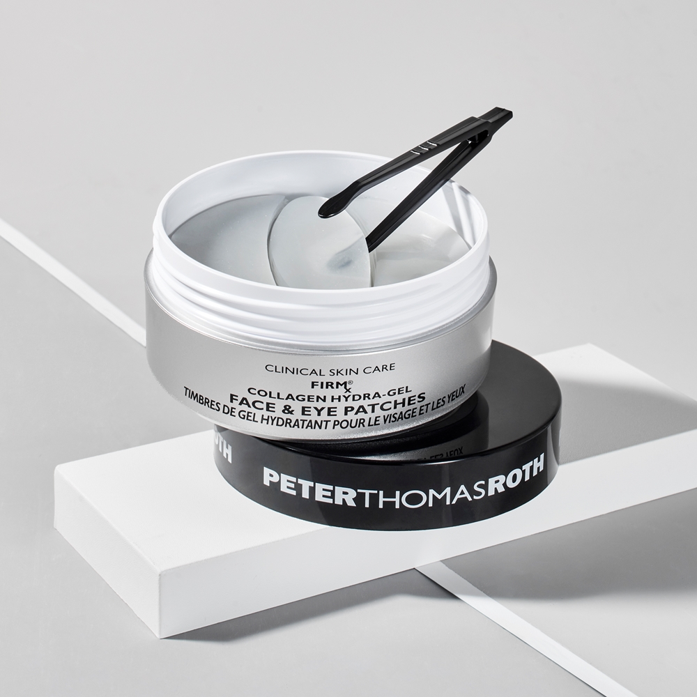 Патчи под глаза Peter Thomas Roth — Firmx коллагеновые гидрогелевые для глаз и лица, увлажняющие гелевые диски для лица и — фото 2