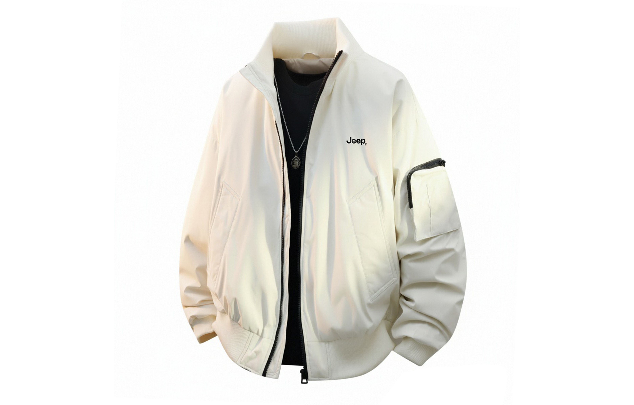 

Пуховик Outdoor Commute Unisex Jeep, экрю