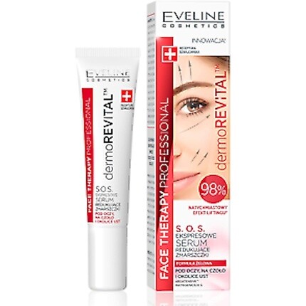 

Ftp Dermorevital сыворотка уменьшает морщины вокруг глаз/губ/лица 15 мл, Eveline Cosmetics