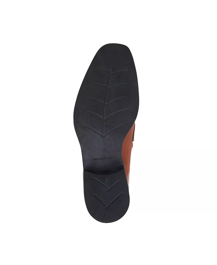 Мужские лоферы Raging Bit Slip On Bruno Magli, коричневый — фото 4