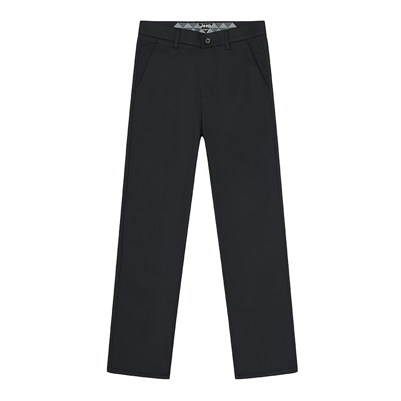 

Брюки Casual Leisure Collection мужские Jeep, черный fleece-lined