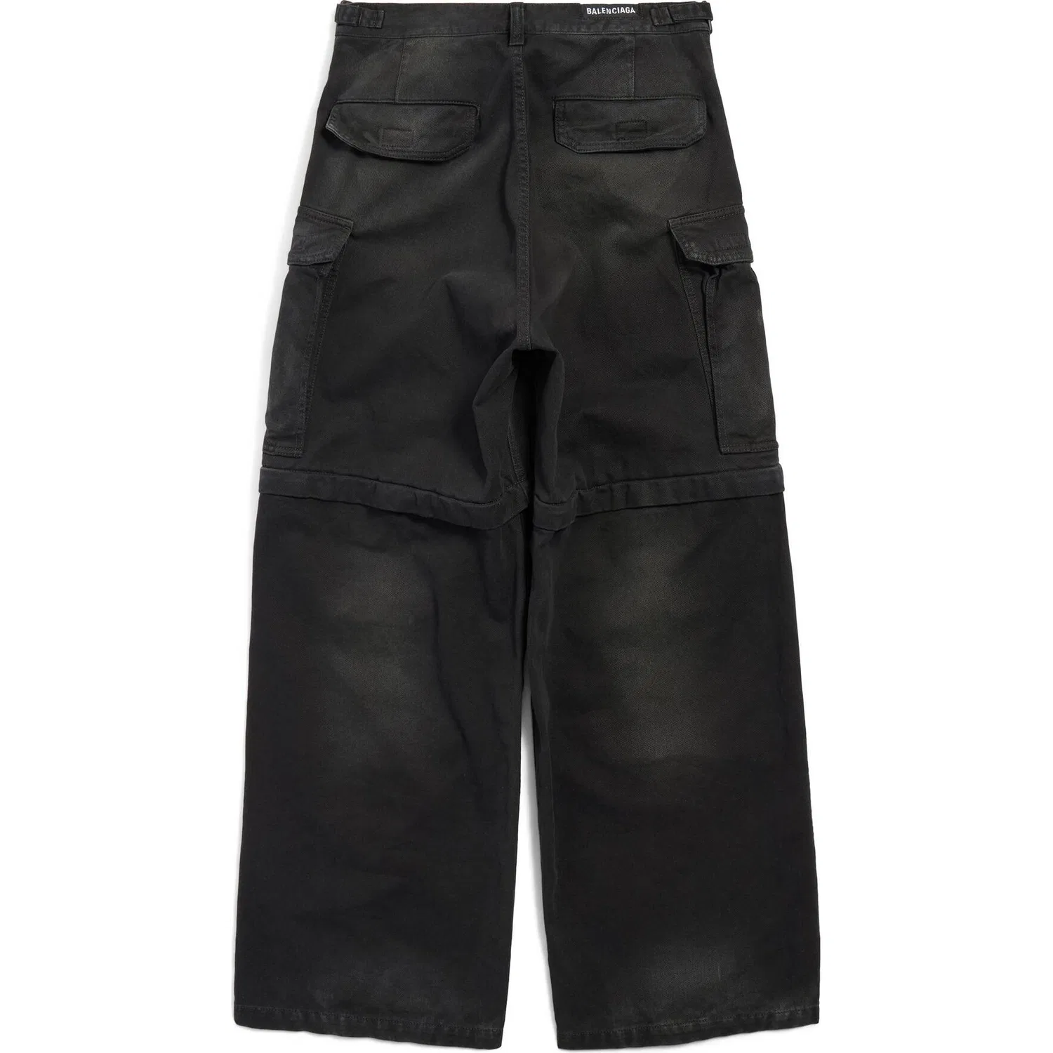 Джинсы карго Balenciaga Black — фото 3