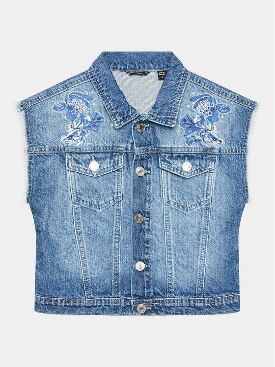 

Жилет стандартного кроя Guess, синий