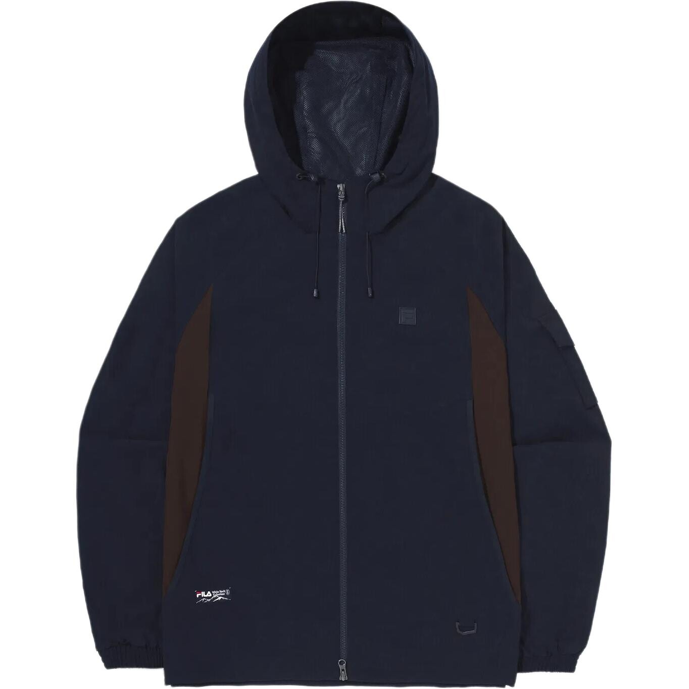 

Тренчкот унисекс темно-синий Fila