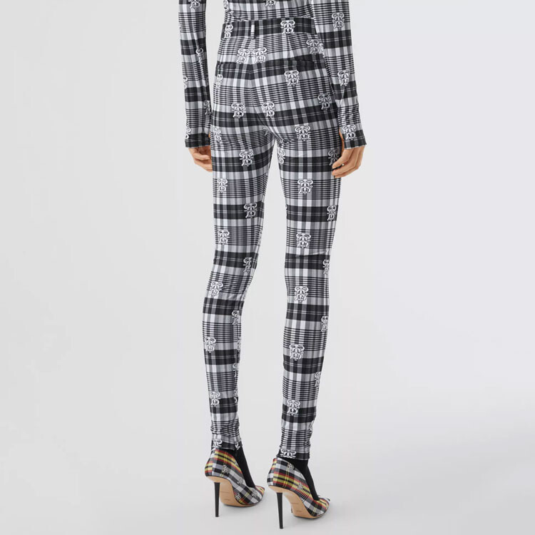 Брюки женские Burberry, брюки для женщин, серый — фото 4