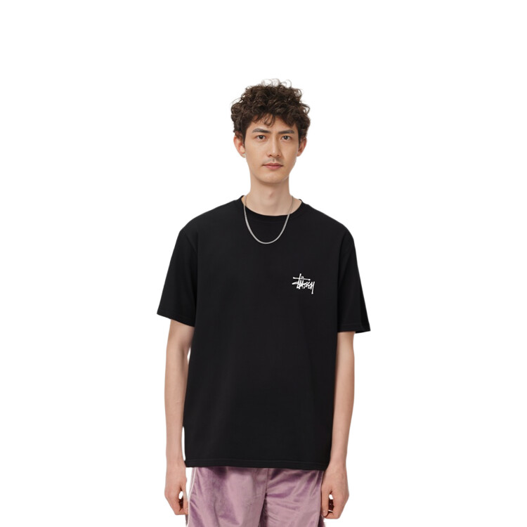 Футболка Stüssy Basic из хлопка Stüssy Stussy, цвет Natural — фото 3