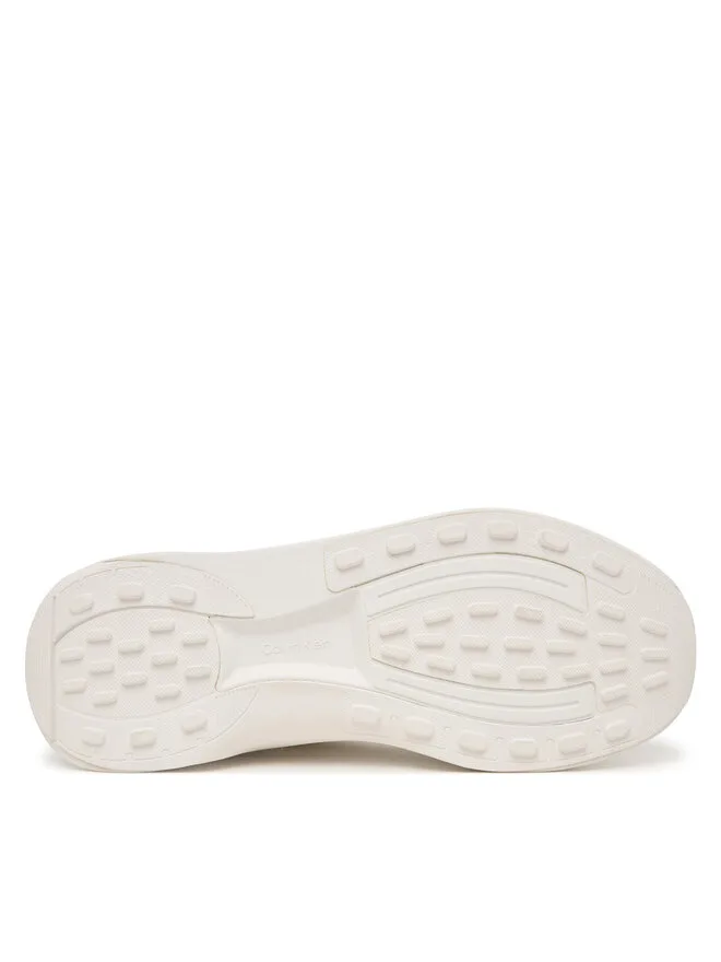 Calvin Klein Кроссовки Andrea - Chunky CK Stripe Runner Trainers HM0HM02158 белые — фото 4