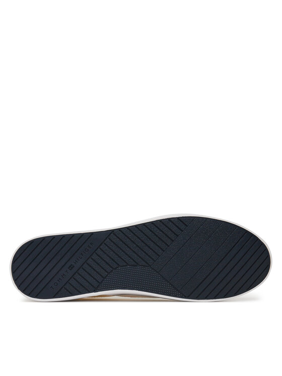 Тканевые кроссовки Th Hi Vulc Core Low Ii Slipon FM0FM05514 Tommy Hilfiger, белый — фото 4