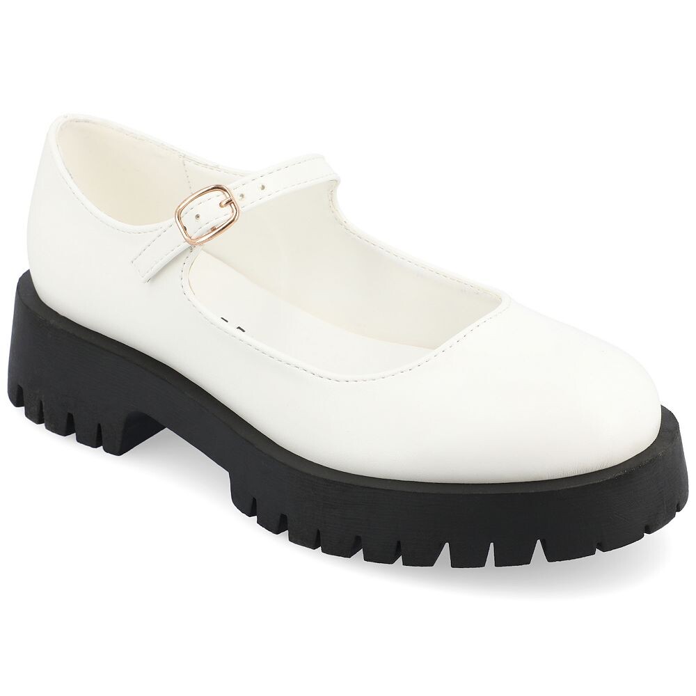 Женские туфли Мэри Джейн Journee Collection Kamie, белый