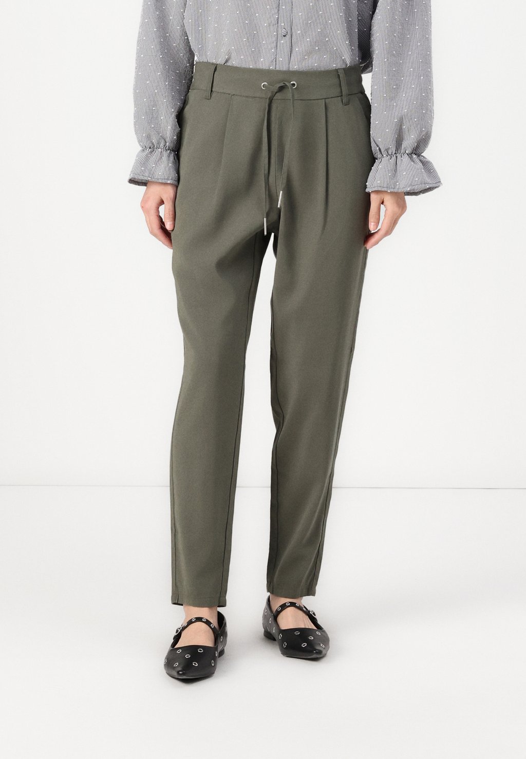 

Брюки ONLPOPTRASH ARIS LIFE PANT ONLY, темно-зеленый