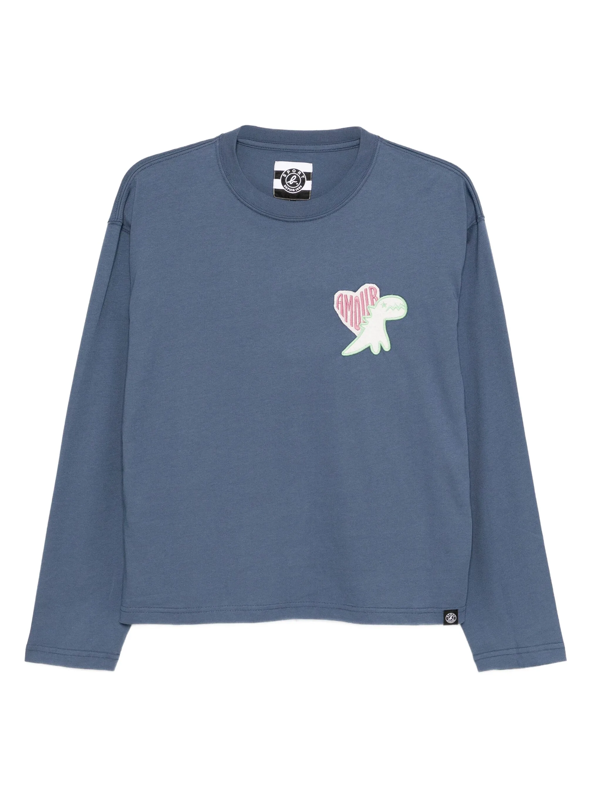 

Футболка DINO Amour свободного кроя Sport B. By Agnès B., синий