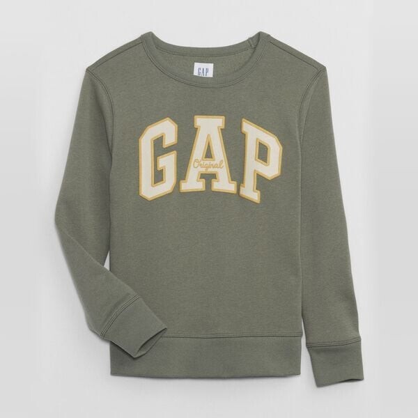 

Хлопковая толстовка с логотипом Gap, зеленый