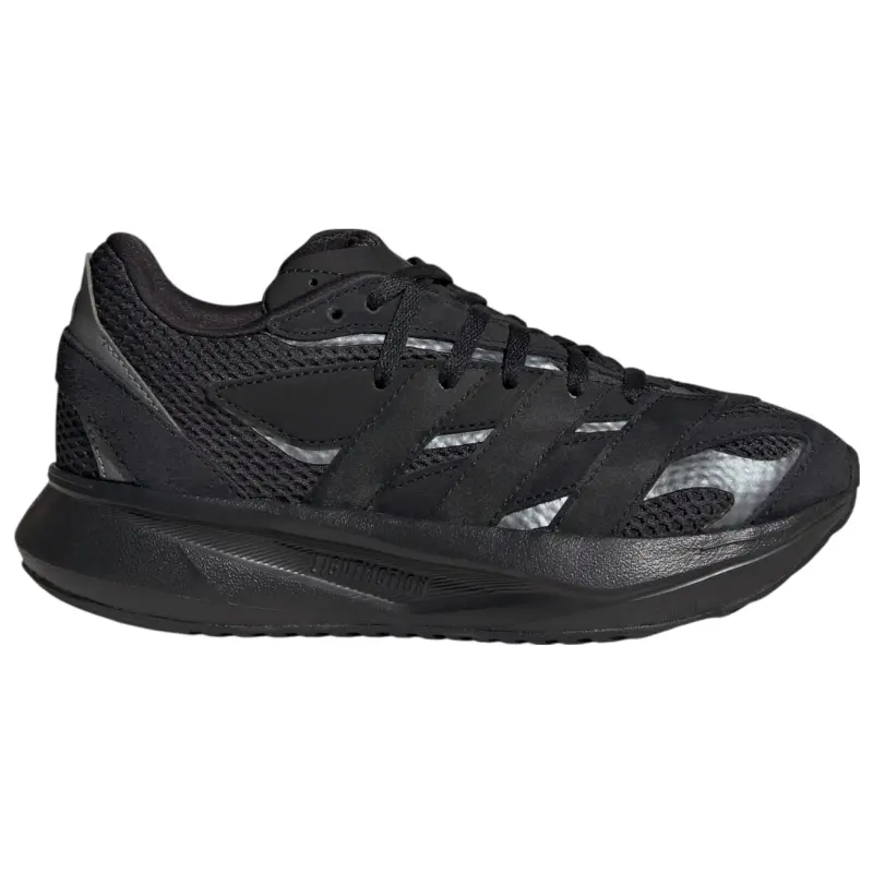 Дышащие низкие детские кроссовки LIGHTBLAZE Adidas, черный — фото 2