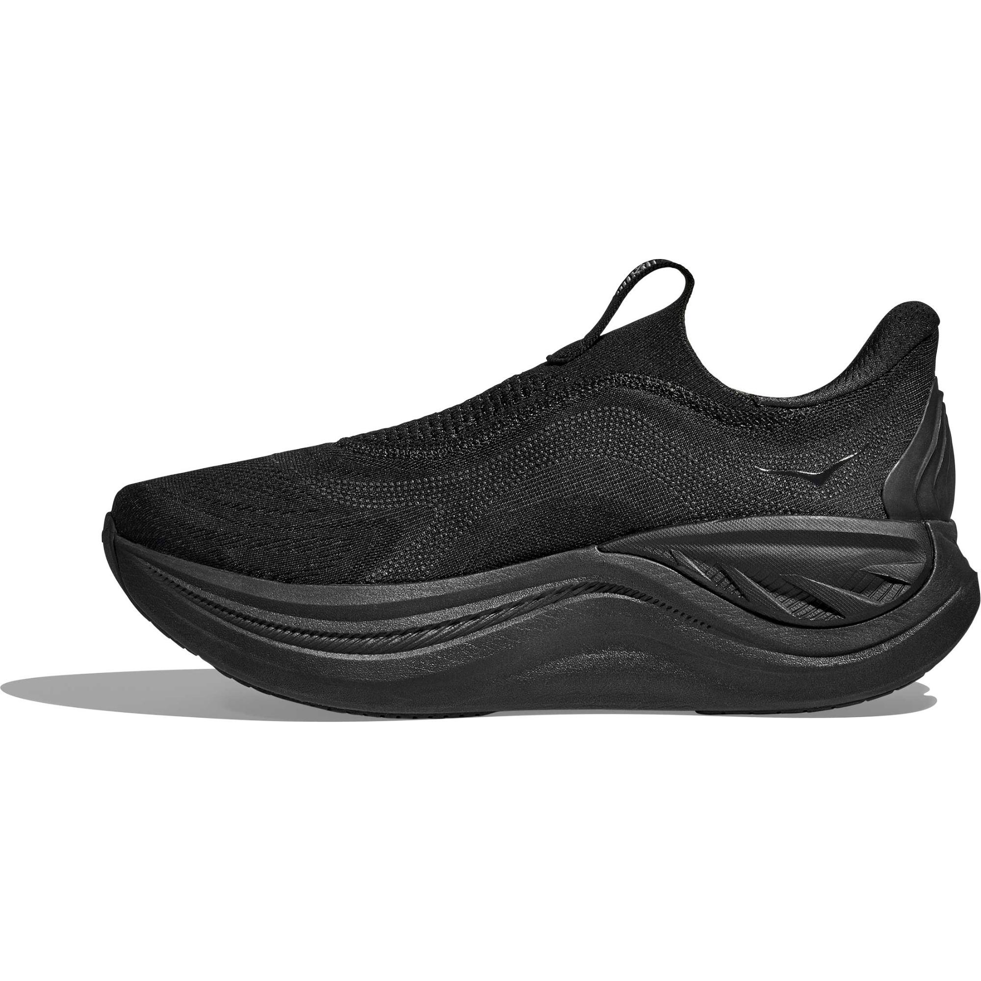 Мужские беговые кроссовки Skyward без шнурков HOKA, Black/Black — фото 3