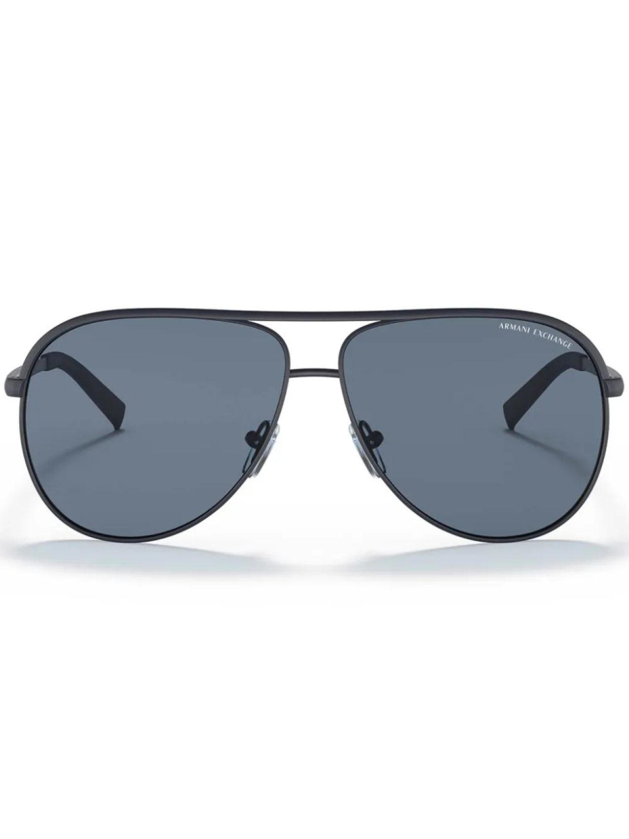 

Armani Exchange солнцезащитные очки-пилоты, синий