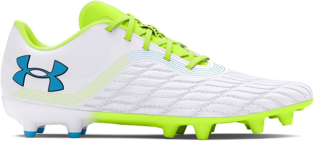 

Футбольные бутсы Under Armour Magnetico Pro 3 Firm Ground для взрослых, White/Yellow