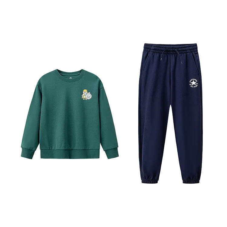 Casual Sportswear 2 Piece Set Kids' Converse, темно-