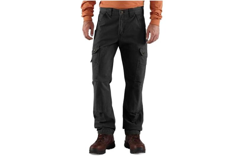 

Мужские брюки-карго Carhartt, цвет Black