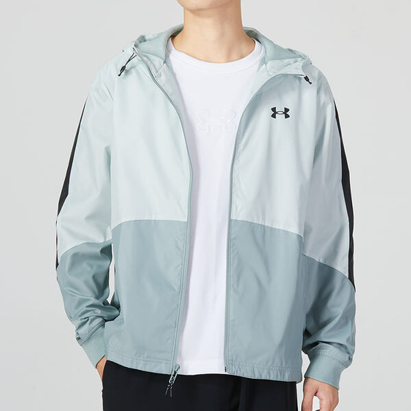 

Куртка legacy windbreaker jacket 'blue' Under Armour, синий