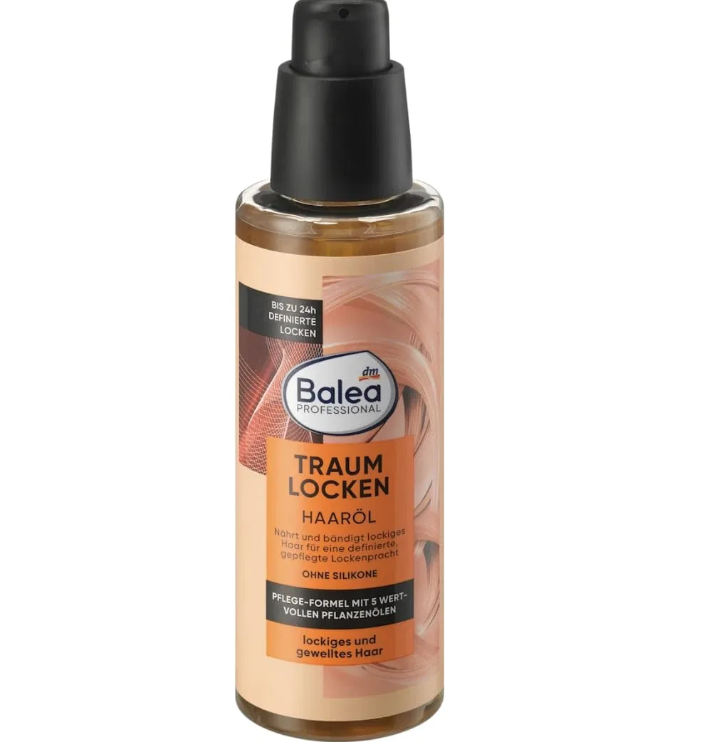 Набор для кудрявых волос Balea Professional Dream Curls (шампунь, кондиционер, масло, щетка) Balea Professional — фото 4