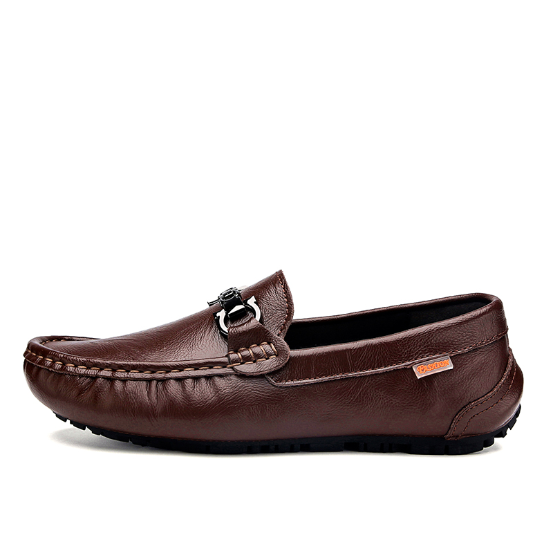 

XIMO BULL Мужские повседневные туфли мужские низкие черно-коричневые, цвет Brown