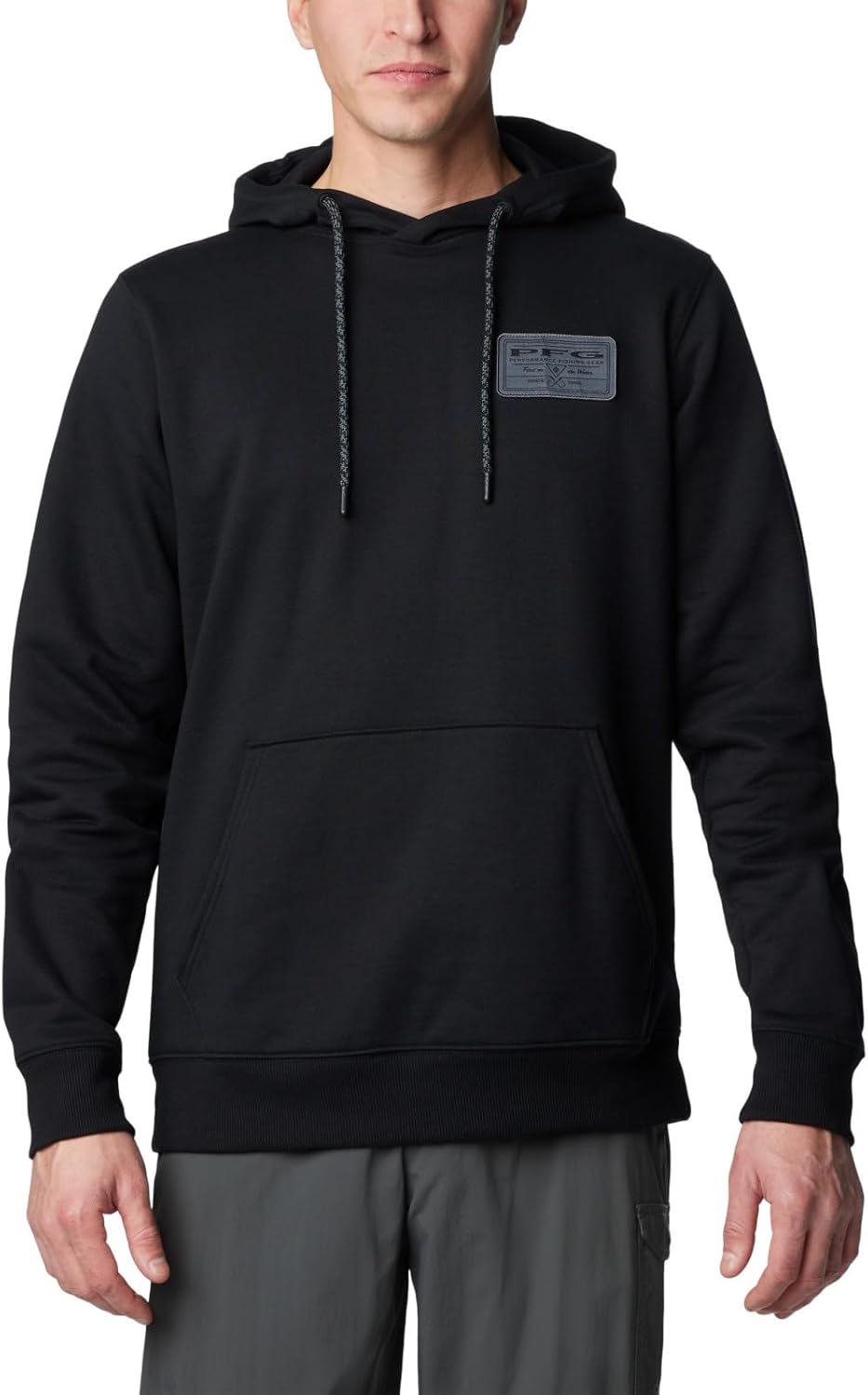 

Толстовка Columbia mens Pfg Castback Hoodie, Black/Graphite