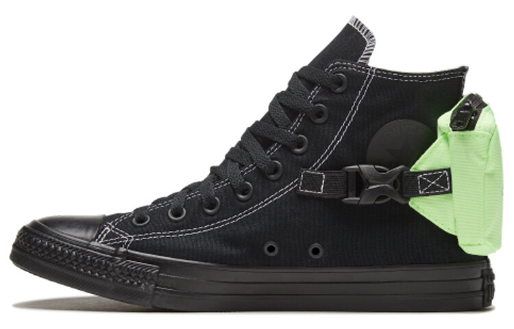 

Кеды Chuck Taylor All Star Converse Buckle Up High 'Black Ghost Green'