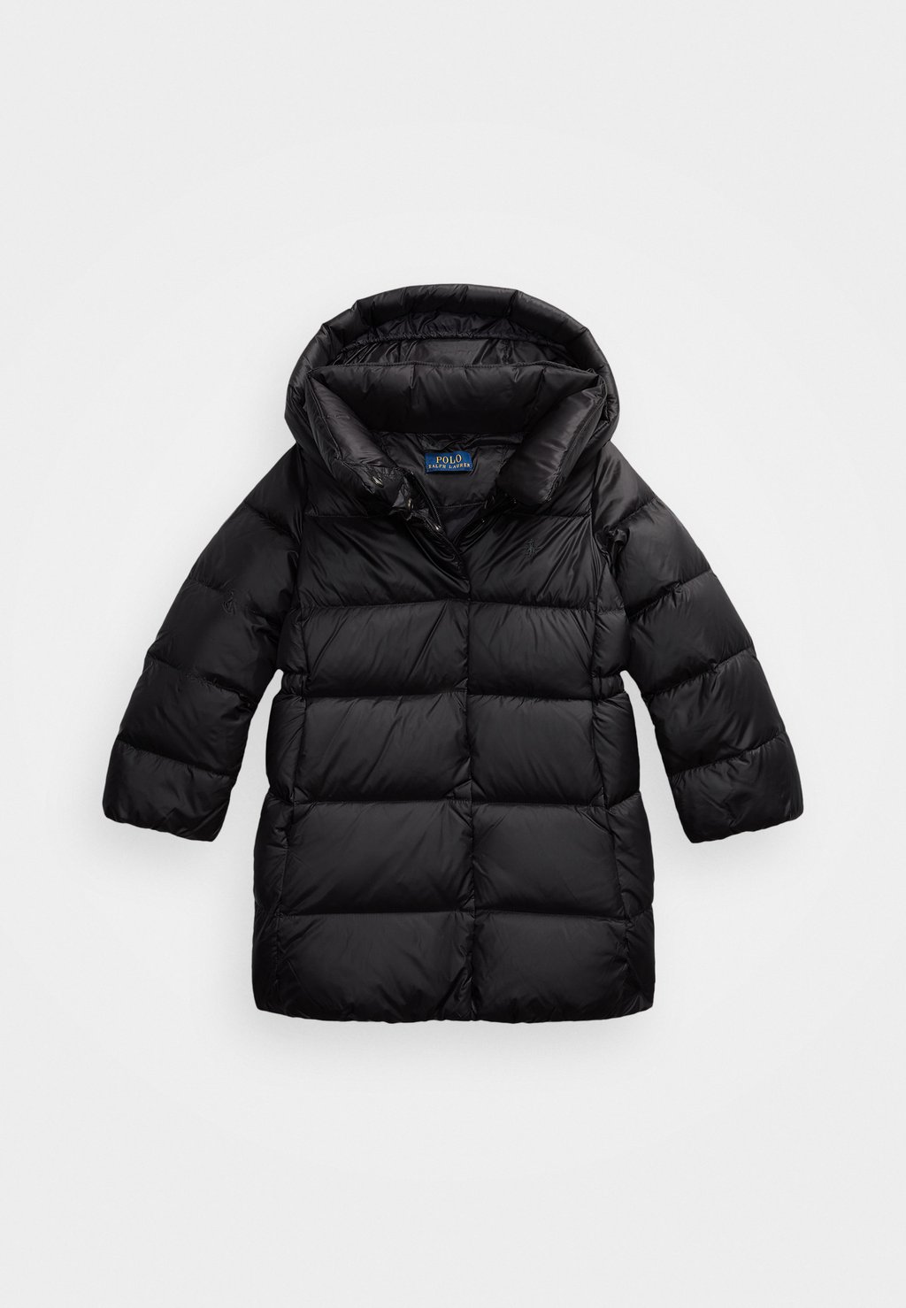 

Пуховое пальто QUILTED LONG JACKET Ralph Lauren, черный