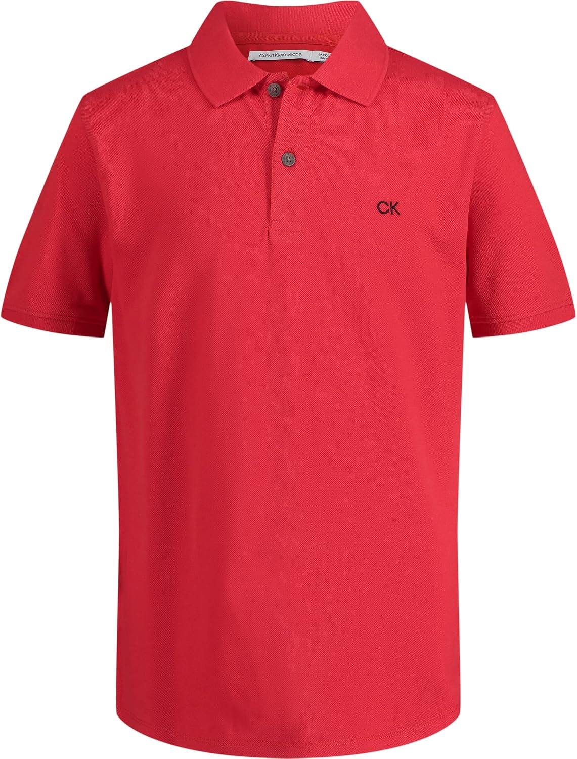 

Поло Calvin Klein для мальчиков с коротким рукавом из микропике, застежка на пуговицы, мягкое и удобное., Classic Racing Red, Красный, Поло Calvin Klein для мальчиков с коротким рукавом из микропике, застежка на пуговицы, мягкое и удобное., Classic Racing