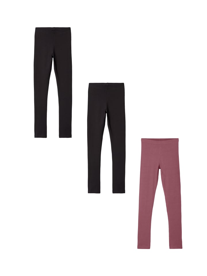 

Леггинсы name it, цвет schwarz-pink