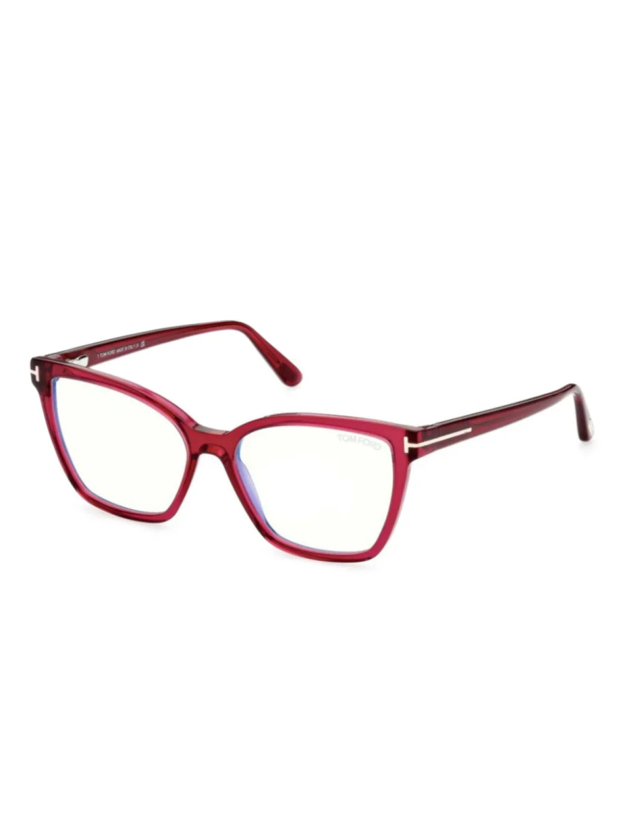 

Очки TOM FORD Eyewear Тонкие очки-бабочки, розовый