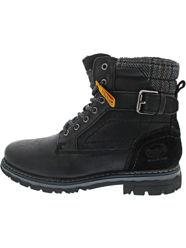 

Dockers by Gerli Черные ботинки на шнуровке