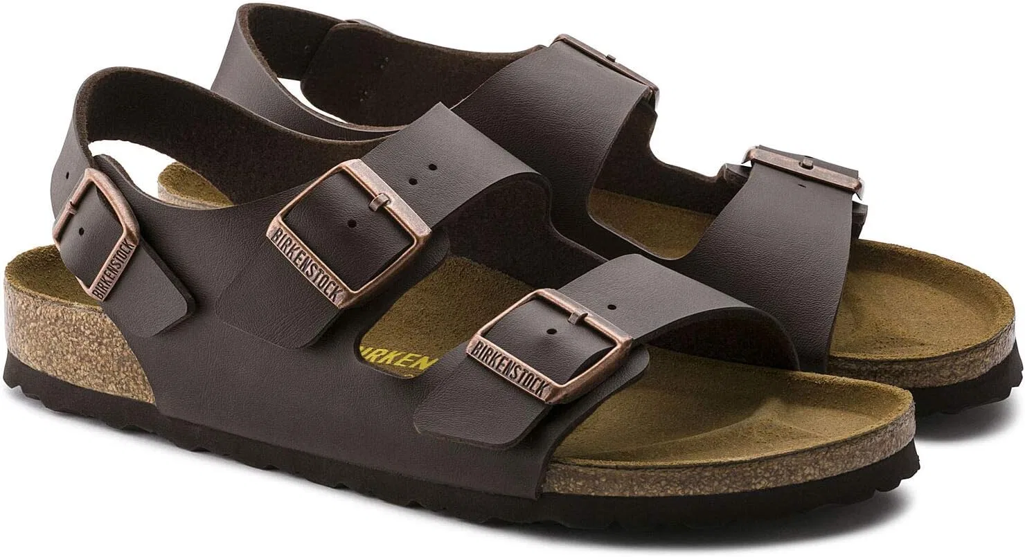 Сандалии Birkenstock Milano, темно-коричневый — фото 4