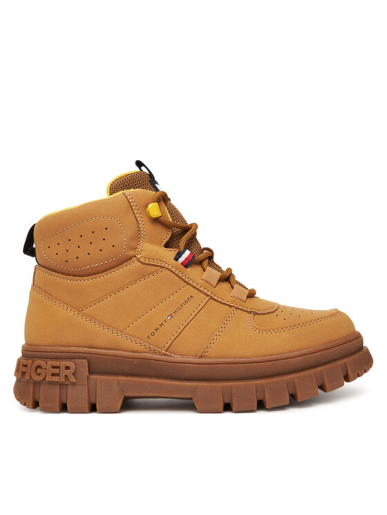 

Туфли на шнуровке T3X5-34129-1696 D Tommy Hilfiger, коричневый