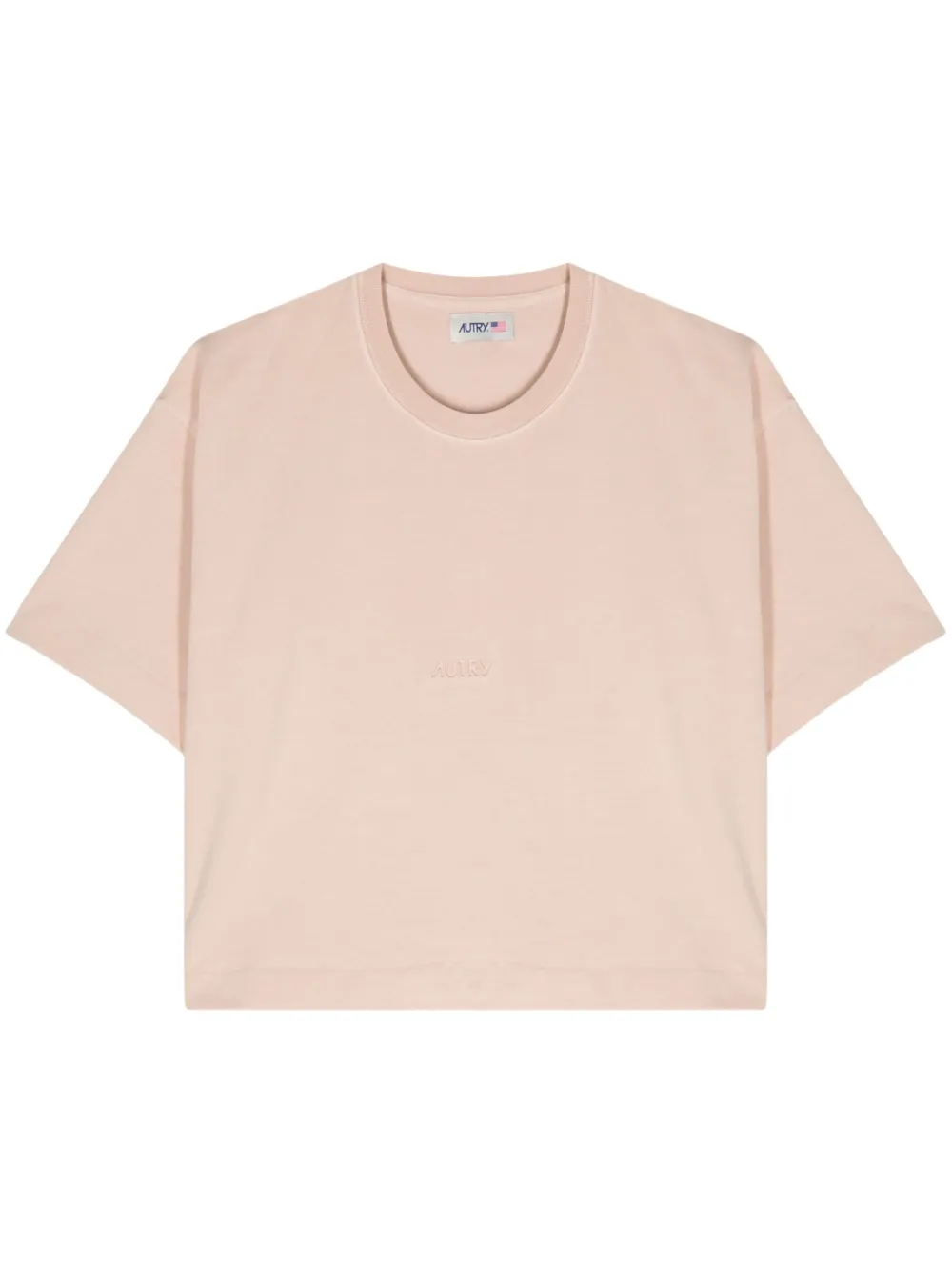 

Футболка с тисненым логотипом AUTRY, розовый