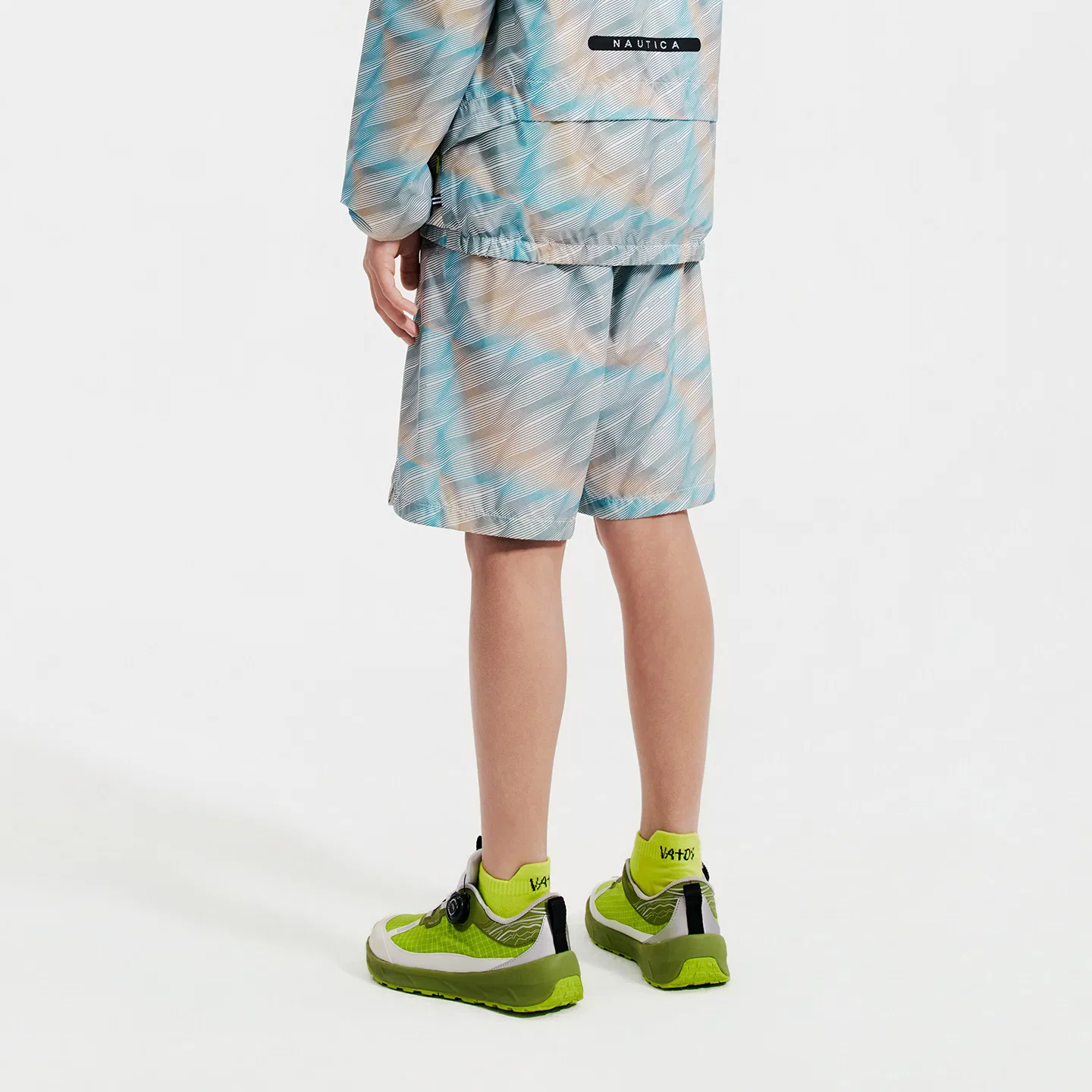 Детские шорты Thin NAUTICA, Green Floral Fabric — фото 3